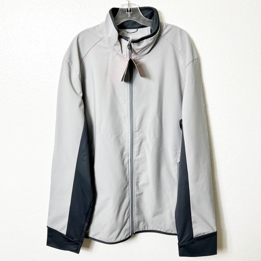 ELEVATE SOPRIS SOFTSHELL MEN SILVER/GREY STORM JACKET BRAND NEW SIZE 2XL